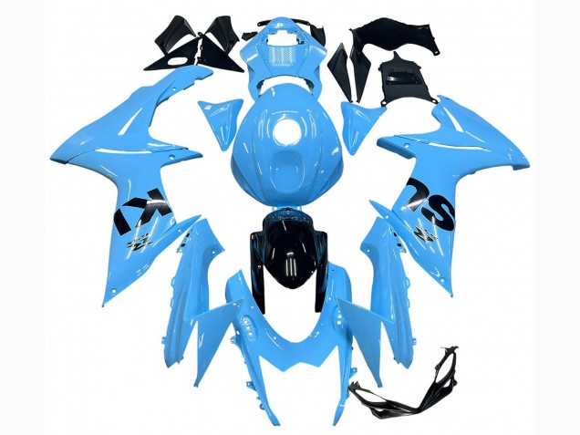 Discount 2011-2024 Light Blue Black Suzuki GSXR 600 / GSXR 750 Motorcycle Fairings Canada