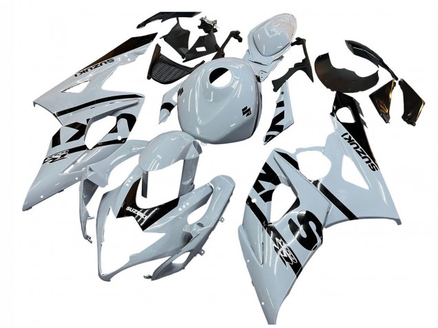 Discount 2005-2006 White Black Suzuki GSXR 1000 Motorcycle Fairings Canada