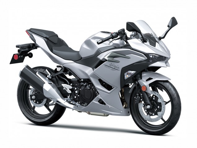 Discount 2024-2025 Metallic Silver Ninja Kawasaki Ninja 500 EX500R Motorcycle Fairings Canada
