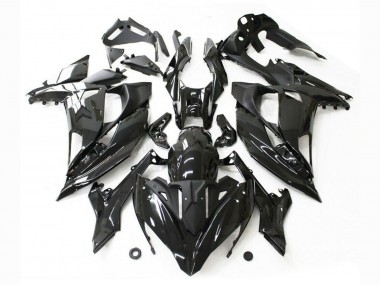 Discount 2017-2019 Glossy Black Kawasaki Ninja 650 EX650 Motorcycle Fairings Canada