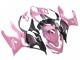 Discount 2018-2024 Pink Matte Black Honeycomb Kawasaki Ninja 400 Motorcycle Fairings Canada