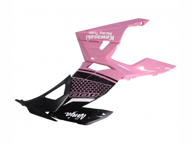 Discount 2018-2024 Pink Matte Black Honeycomb Kawasaki Ninja 400 Motorcycle Fairings Canada