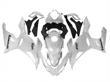 Discount 2018-2024 Glossy White Kawasaki Ninja 400 Motorcycle Fairings Canada