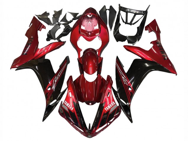 Discount 2004-2006 Red Glossy Black Yamaha YZF 1000 R1 Motorcycle Fairings Canada