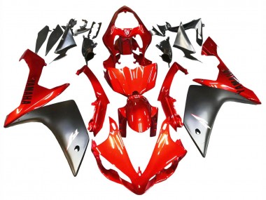 Discount 2007-2008 Red Matte Black Yamaha YZF 1000 R1 Motorcycle Fairing Canada
