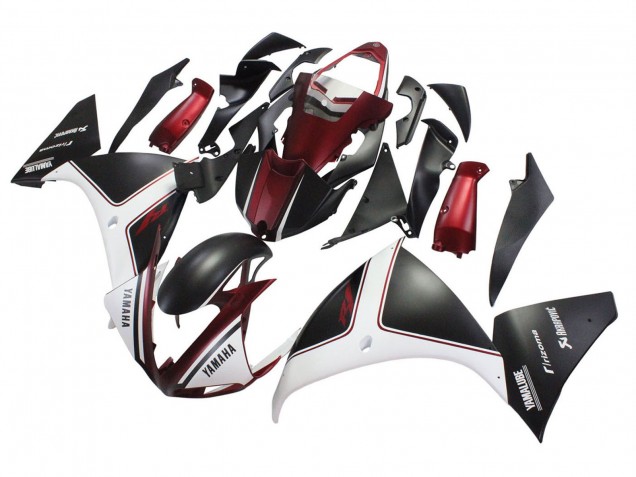 Discount 2009-2011 Red White Matte Black Yamaha YZF 1000 R1 Motorcycle Fairings Canada