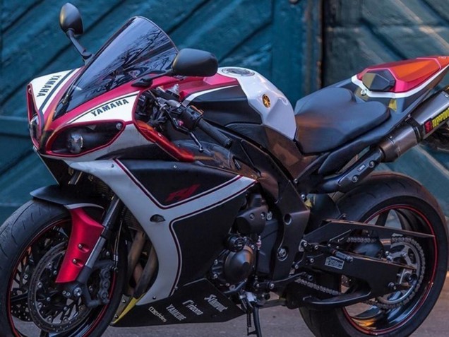 Discount 2009-2011 Red White Matte Black Yamaha YZF 1000 R1 Motorcycle Fairings Canada
