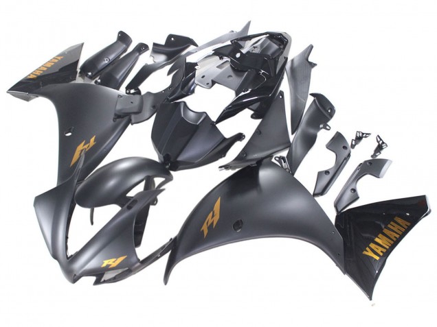 Discount 2012-2014 Matte Black Gold Decals Yamaha YZF 1000 R1 Motorcycle Fairings Canada