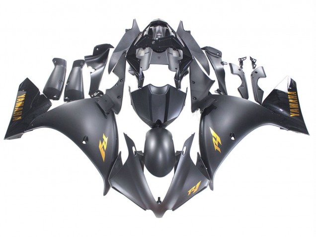 Discount 2012-2014 Matte Black Gold Decals Yamaha YZF 1000 R1 Motorcycle Fairings Canada