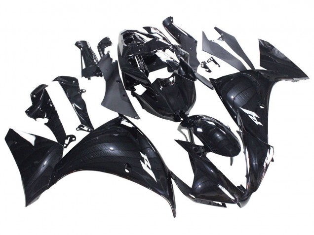 Discount 2012-2014 Glossy Black Yamaha YZF 1000 R1 Motorcycle Fairings Canada