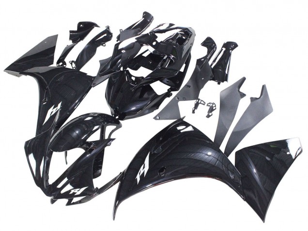 Discount 2012-2014 Glossy Black Yamaha YZF 1000 R1 Motorcycle Fairings Canada