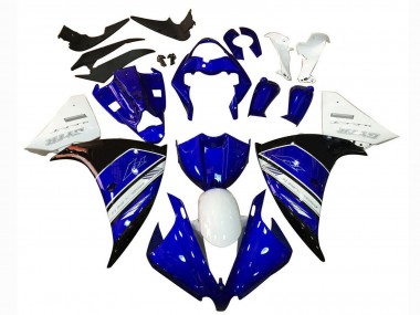 Discount 2012-2014 White Blue Black Yamaha YZF 1000 R1 Motorcycle Fairing Canada
