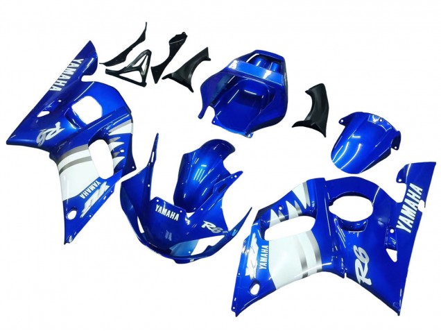 Discount 1998-2002 Blue White Yamaha YZF 600 R6 Motorcycle Fairings Canada