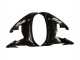Discount 2003-2004 Glossy Black White Decals Yamaha YZF R6 Motorcycle Fairings Canada