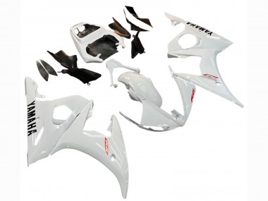 Discount 2003-2004 White Yamaha YZF R6 Motorcycle Fairing Canada