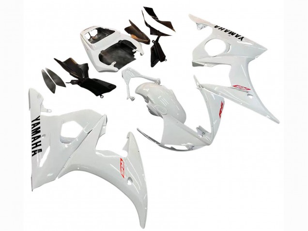 Discount 2003-2004 White Yamaha YZF R6 Motorcycle Fairing Canada
