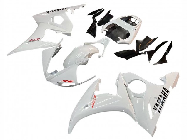 Discount 2003-2004 White Yamaha YZF R6 Motorcycle Fairing Canada