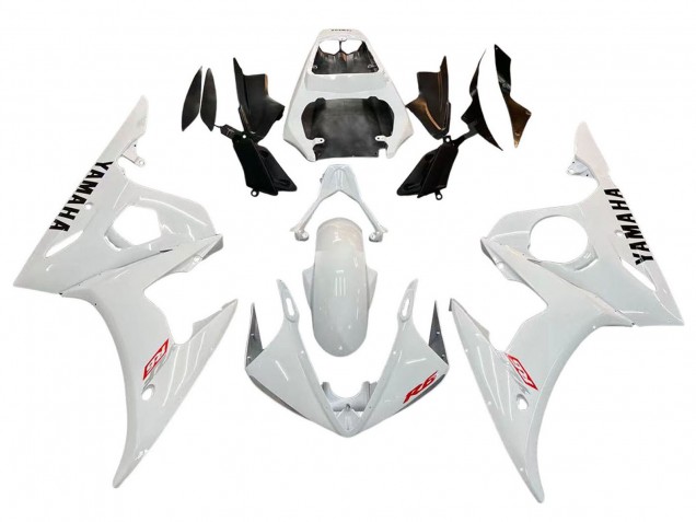 Discount 2003-2004 White Yamaha YZF R6 Motorcycle Fairing Canada