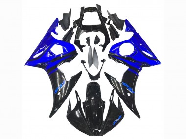 Discount 2003-2004 Blue Glossy Black Yamaha YZF R6 Motorcycle Fairing Canada
