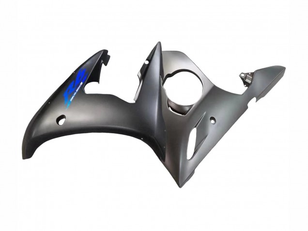 Discount 2003-2004 Matte Black Blue Yamaha YZF R6 Motorcycle Fairings Canada