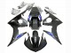 Discount 2003-2004 Matte Black Blue Yamaha YZF R6 Motorcycle Fairings Canada