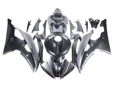 Discount 2008-2016 Grey Black Carbon Fiber Style Yamaha YZF 600 R6 Motorcycle Fairings Canada
