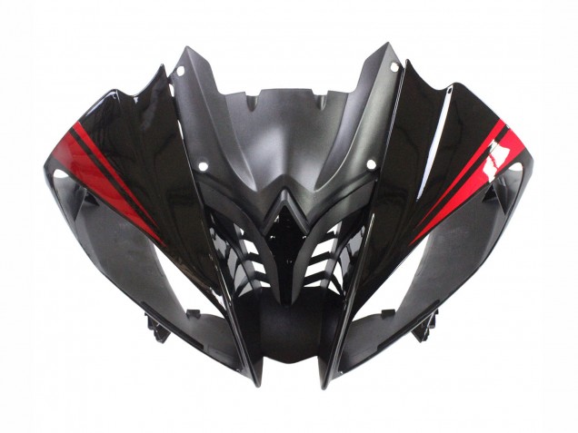 Discount 2008-2016 Glossy Black Matte Black Red Stripe Yamaha YZF 600 R6 Motorcycle Fairings Canada
