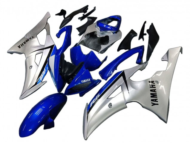 Discount 2008-2016 Silver Blue Yamaha YZF 600 R6 Motorcycle Fairings Canada