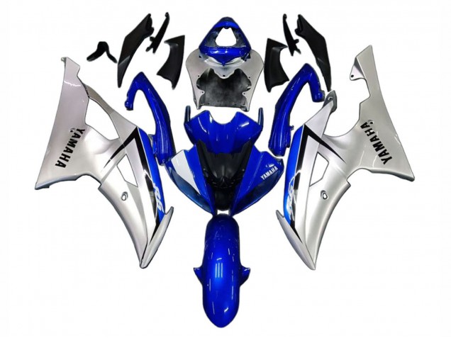 Discount 2008-2016 Silver Blue Yamaha YZF 600 R6 Motorcycle Fairings Canada