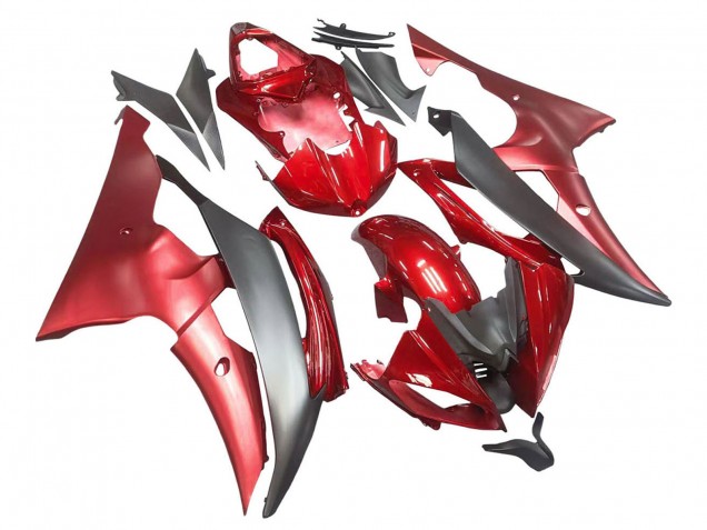 Discount 2008-2016 Red Grey Yamaha YZF 600 R6 Motorcycle Fairings Canada