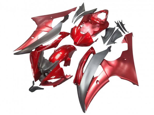Discount 2008-2016 Red Grey Yamaha YZF 600 R6 Motorcycle Fairings Canada