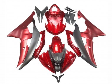 Discount 2008-2016 Red Grey Yamaha YZF 600 R6 Motorcycle Fairings Canada