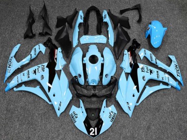 Discount 2015-2018 Light Blue Black Yamalube 21 Yamaha YZF R3/R25 Motorcycle Fairings Canada
