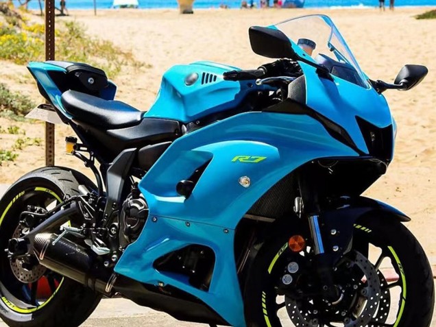 Discount 2021-2024 Blue Yamaha YZF R7 Motorcycle Fairings Canada