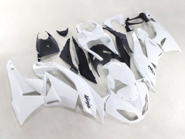 Discount 2009-2012 White Black Ninja Kawasaki ZX6R Motorcycle Fairings Canada