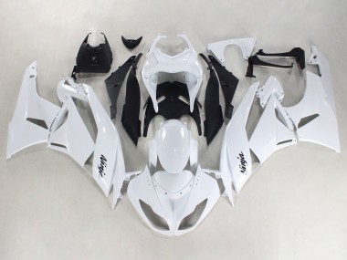 Discount 2009-2012 White Black Ninja Kawasaki ZX6R Motorcycle Fairings Canada