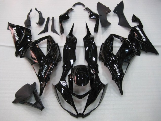 Discount 2013-2018 Glossy Black Kawasaki ZX6R Motorcycle Fairing Canada