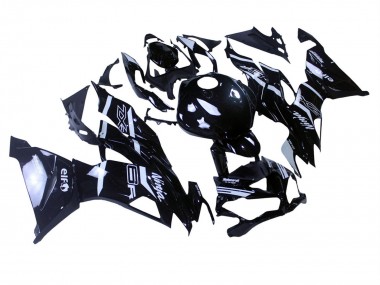 Discount 2019-2022 Glossy Black White Kawasaki ZX6R Motorcycle Fairings Canada