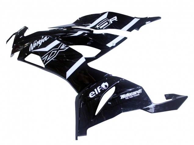 Discount 2019-2022 Glossy Black White Kawasaki ZX6R Motorcycle Fairings Canada