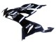 Discount 2019-2022 Glossy Black White Kawasaki ZX6R Motorcycle Fairings Canada