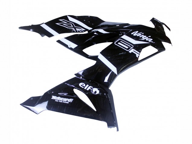 Discount 2019-2022 Glossy Black White Kawasaki ZX6R Motorcycle Fairings Canada