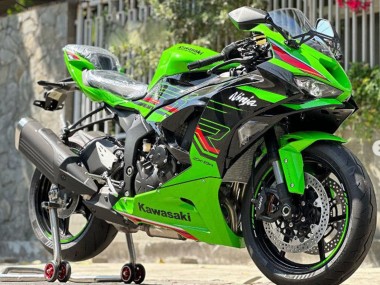 Discount 2019-2022 Green Glossy Black Red Kawasaki ZX6R Motorcycle Fairings Canada