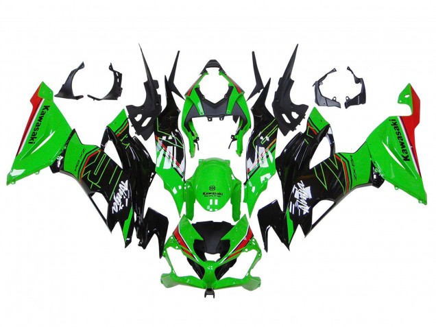 Discount 2019-2022 Green Glossy Black Red Kawasaki ZX6R Motorcycle Fairings Canada