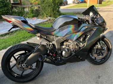Discount 2019-2022 Black Rainbow Kawasaki ZX6R Motorcycle Fairings Canada