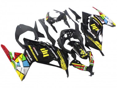 Discount 2013-2024 Glossy Black Yellow Red Green Blue White Kawasaki EX300 Motorcycle Fairings Canada