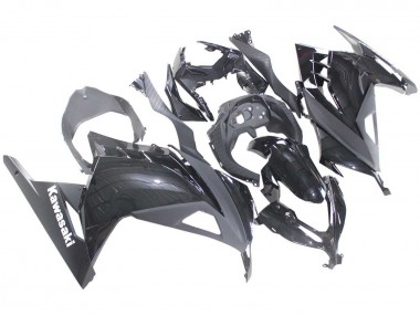 Discount 2013-2024 Glossy Black Kawasaki EX300 Motorcycle Fairings Canada