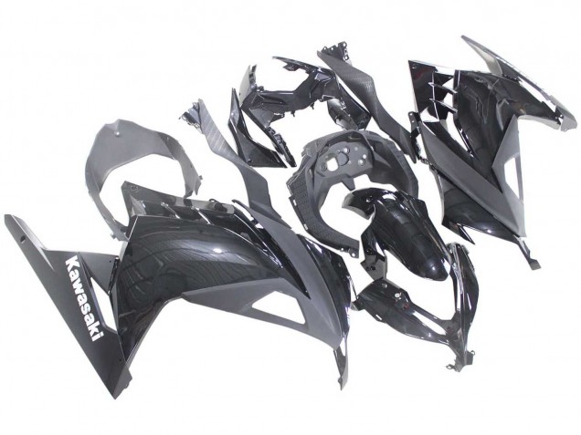 Discount 2013-2024 Glossy Black Kawasaki EX300 Motorcycle Fairings Canada