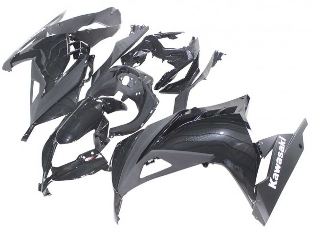 Discount 2013-2024 Glossy Black Kawasaki EX300 Motorcycle Fairings Canada