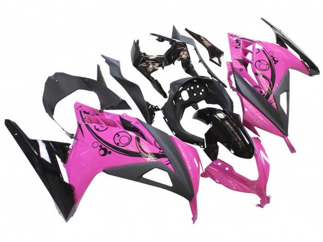 Discount 2013-2017 Pink Black Kawasaki EX300 Motorcycle Fairings Canada
