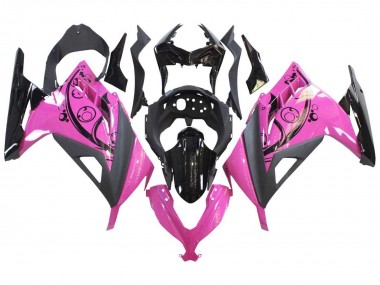 Discount 2013-2024 Pink Black Kawasaki EX300 Motorcycle Fairings Canada